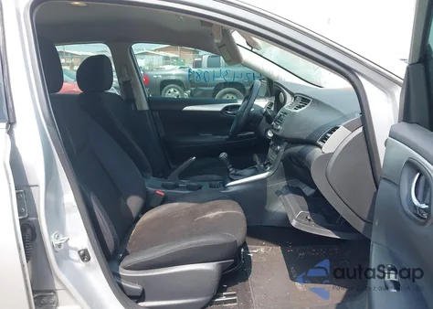 2017 Nissan Sentra S z USA, uszkodzony, nr VIN 3N1AB7AP8HY204777